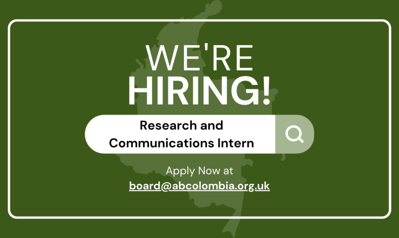 Research and Communications Internship Vacancy