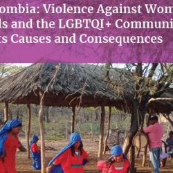 ABColombia Report Launch: Violence against Women, Girls and the LGBTQI+ Community